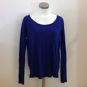 Royal Blue Free People Top